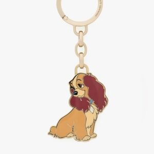 ♠️NWT Disney X Kate Spade New York Lady And The Tramp Keychain♠️
